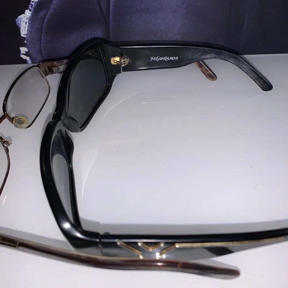 2for1 Vintage YSL‎ sunglasses and eyeglasses